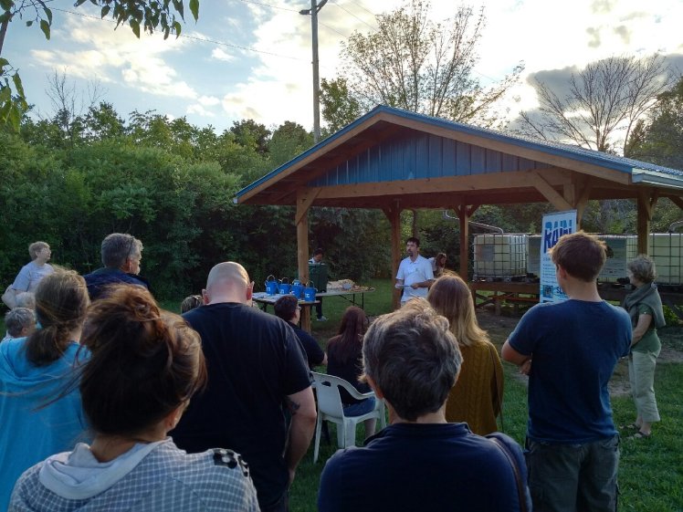 A great gathering of 45 people for the prize announcements