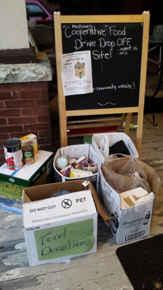 5 boxes of food donated to House of Friendship