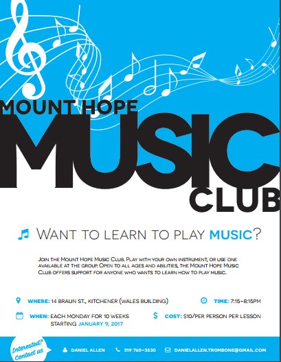 mount hope music club