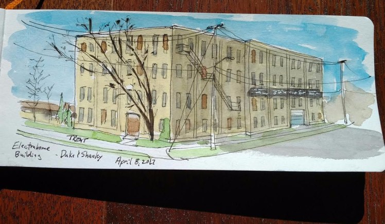 Electrohome Building on Shanley Street