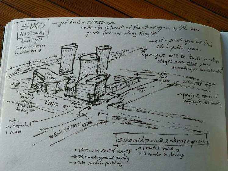 sketch of sixo midtown development