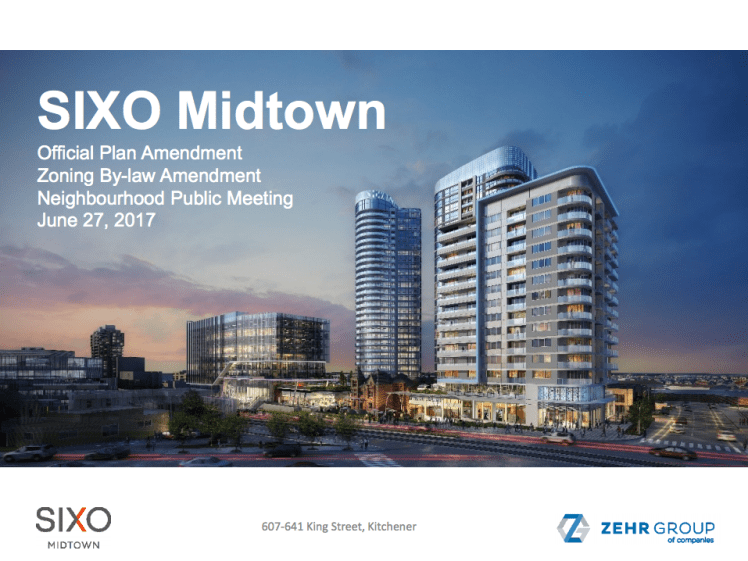 Sixo Midtown powerpoint presentation from June 27 2017