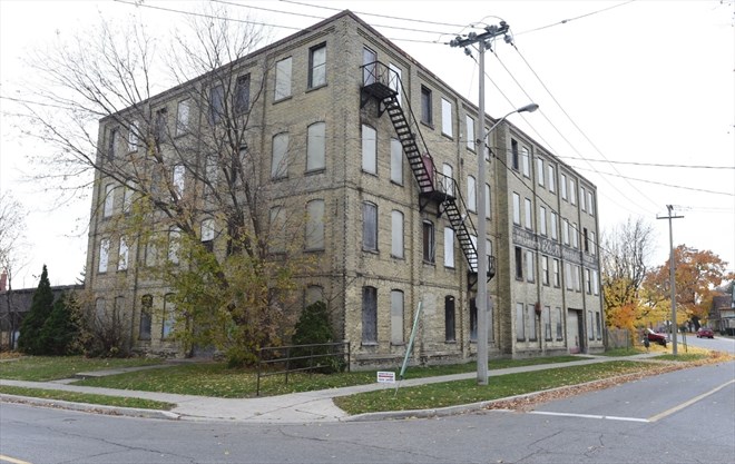 The City of Kitchener has been trying to find a buyer for the former Electohome building on Shanley Street through a tax sale. - Record file photo