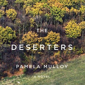 book cover with forest trees